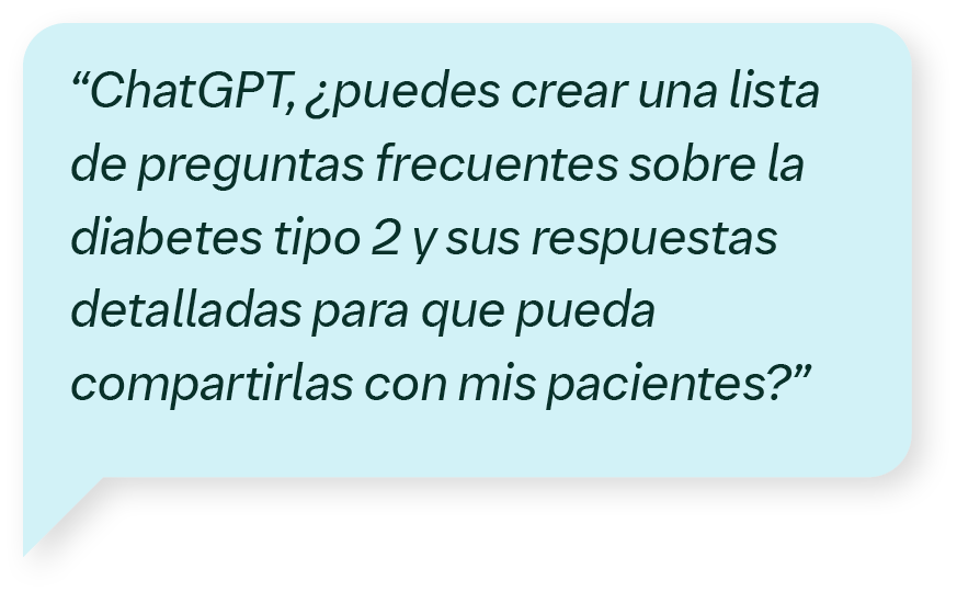 Contestar preguntas frecuentes sobre una enfermedad crónica